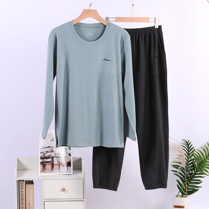 男士阳离子德绒秋冬季家居服