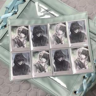 盗墓笔记同人周边拍立得小卡三寸卡片吴邪小卡拍立得雨夜系列高清