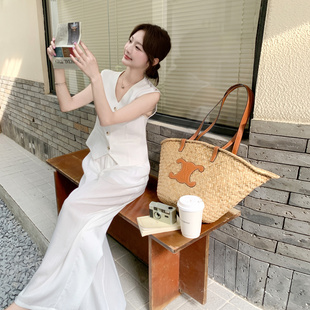 时尚 套装 女2025夏季 2572 现货 两件套2C227 P165K228 新款