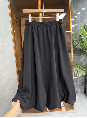 清仓不予退换！心机单品！松紧腰花苞半身裙女63505~JS