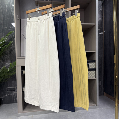 N货！松紧腰休闲夹棉气球裤