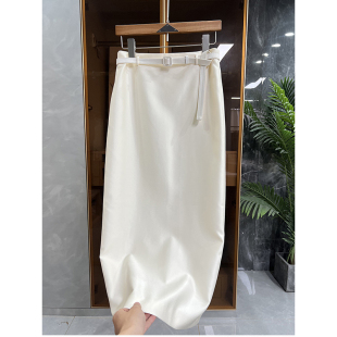 K666 高腰后开衩包臀半身裙女 职场女神范 闭眼shou