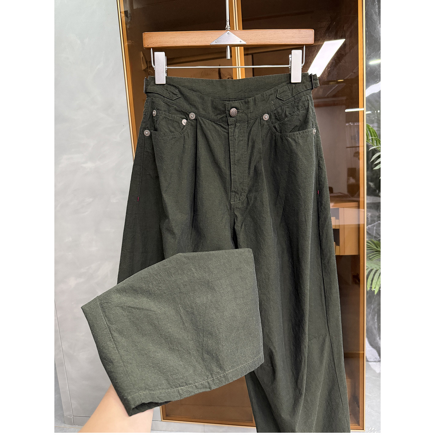 清仓不予退换！美时髦！羊毛长绒棉高腰休闲弯刀裤女MZ25525~ME,女装/女士精品,休闲裤,淘宝优惠券,粉丝福利购,淘宝优惠卷