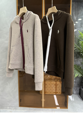 实力大工厂！温暖百搭！绒面羊毛连帽卫衣外套女   M02432~ME