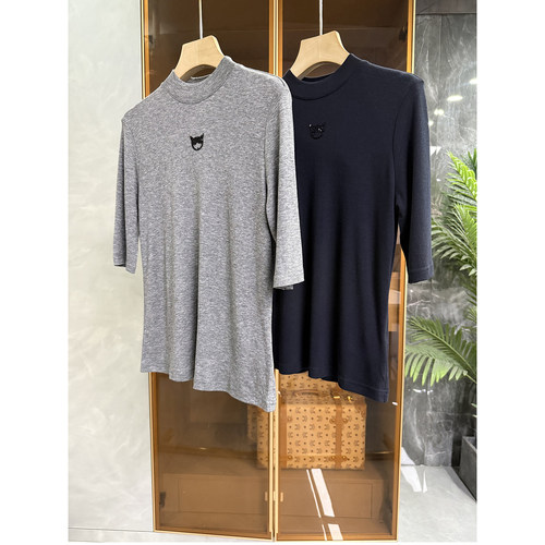 N货！柔糯绵羊毛圆领短袖针织T恤