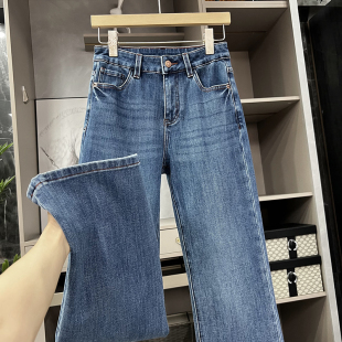 M24809310J 一万个推荐 女 微弹莱赛尔牛仔喇叭裤 爆炸宠溺