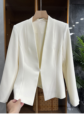 元厂尖货！G上4K+！三醋酸修身西装外套女    22796~JS