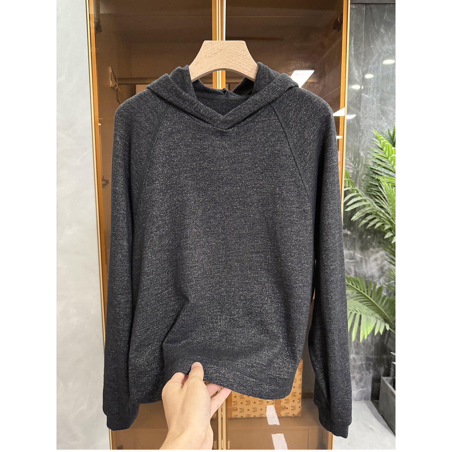 N货！通勤羊毛连帽休闲卫衣