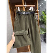 复古又时髦 薄绒中高腰牛仔镰刀裤 女 N货 M778111