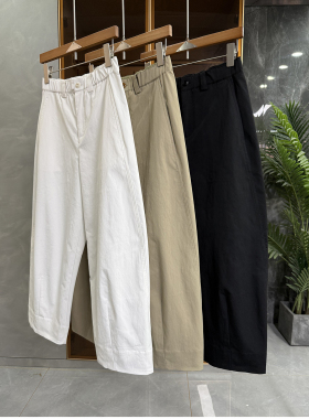 大N货！藏肉显瘦！松紧腰休闲九分萝卜裤女     R0801~ME