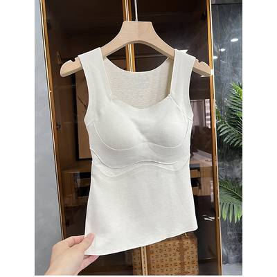 口碑工厂！真丝羊绒保暖防寒背心