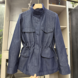 25034 尖货 风宽松牛仔夹克外套女 工装 轻松穿出街头感