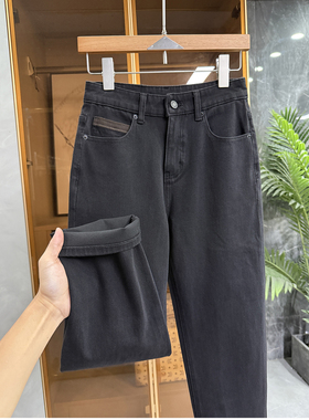 清仓不予退换！显高挑！微弹牛仔九分烟管裤女68558~JS