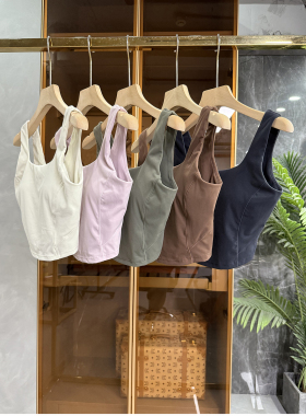 P牌料！裸感单磨一体杯运动背心健身瑜伽文胸内衣  ZH24Y8030~ME