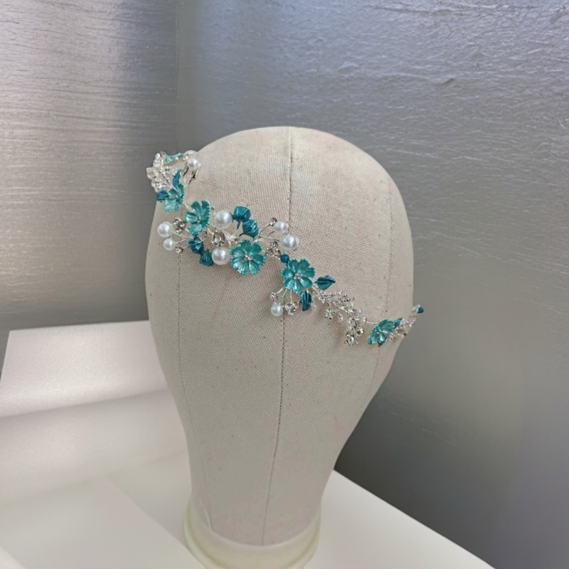 滇南映少头饰傣族紫陶灵舞蹈表演发饰古典舞胶州秧歌少数民族头饰