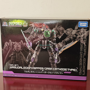 二手 戴亚克隆DA87黑色开膛手正版Diaclone阴极瓦鲁达全配现货