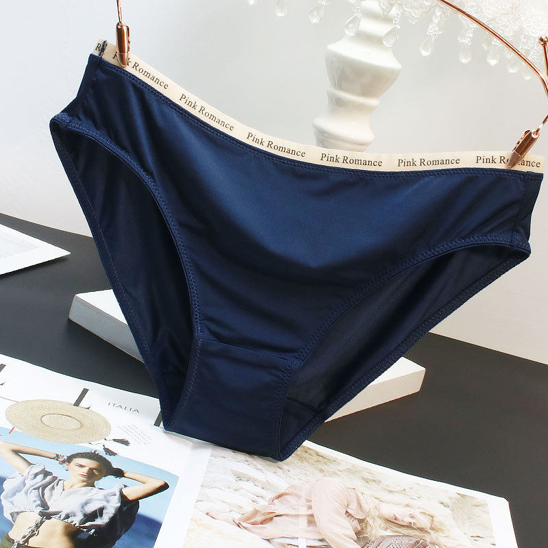冰丝内裤女运动风速干短款丝滑字母中低腰少女士透气三角裤夏季薄,女士内衣/男士内衣/家居服,女三角裤,淘宝优惠券,粉丝福利购,淘宝优惠卷