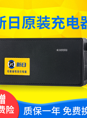 新日电动车充电器48V12AH60V20AH72原装专用铅酸锂电池石墨烯电瓶