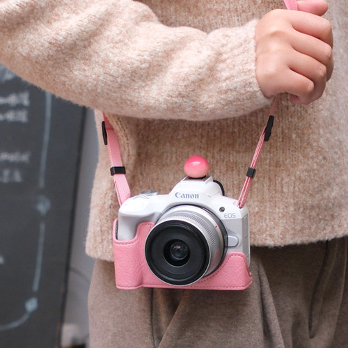 佳能R50保护套皮套底座