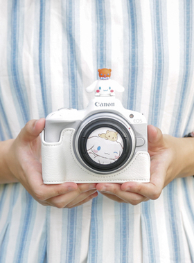 佳能R50保护套R10200D二代R8RP相机包微单壳配件皮套R5R6IIR7m50