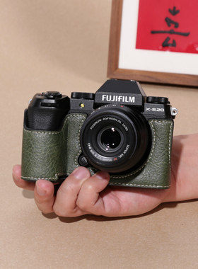 富士XS20保护套XT5XT30三代二代XT4X100Vi底座皮套配件相机包XS10