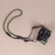 富士微单相机肩带挂脖背带绿色圆孔斜跨背带适用于佳能索尼尼康