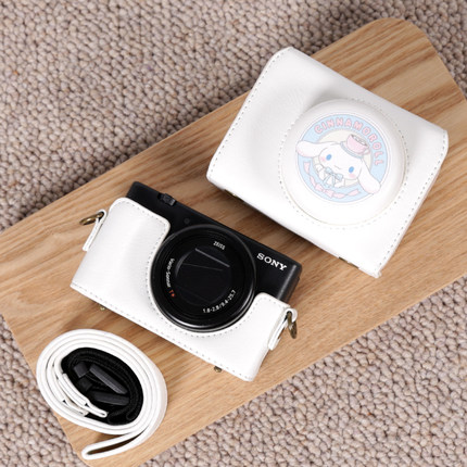 索尼zve10m2保护套zve1二代相机包RX100nex5tA6000黑卡7壳微单ZV1
