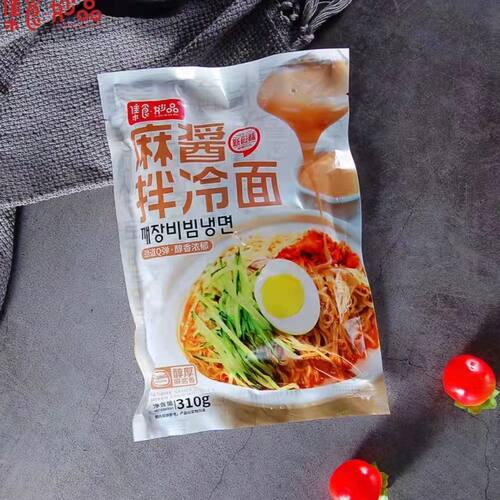 集食妙品东北特色麻酱酸甜拌冷面