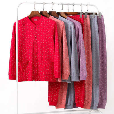 长袖女士简约纯棉开衫