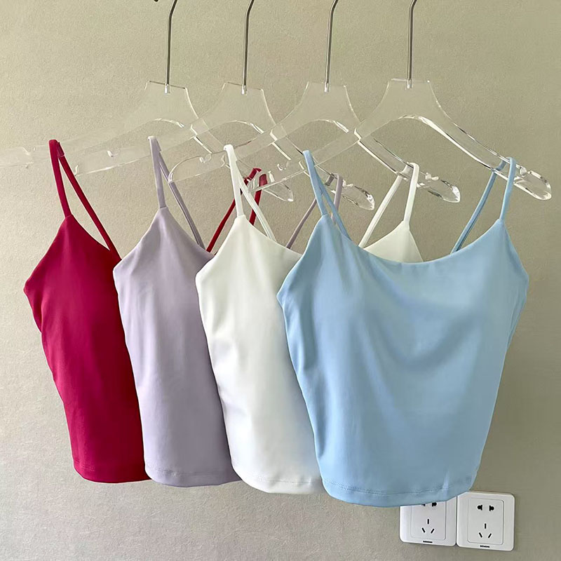 运动美背健身吊带背心