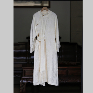 如素慢衣秋冬气质长款 外套连衣裙60045