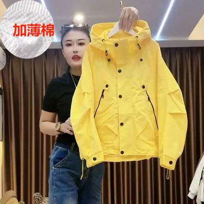 百搭常规款棉质显瘦短外套实惠