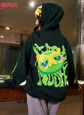 无畏契约 嗨宝休闲长袖卫衣游戏周边瓦罗兰特盖可小伙伴嗨宝帽衫