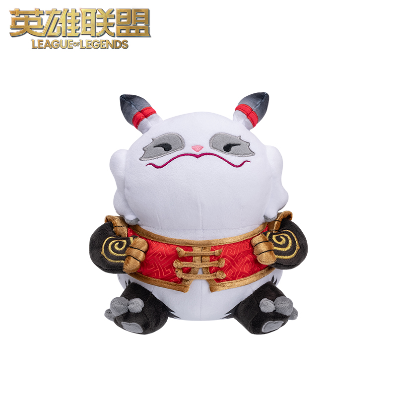 英雄联盟LOL新春胖达龙毛绒