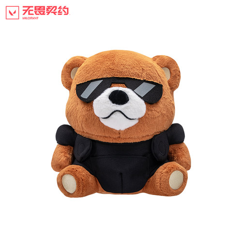 无畏契约熊大号毛绒公仔