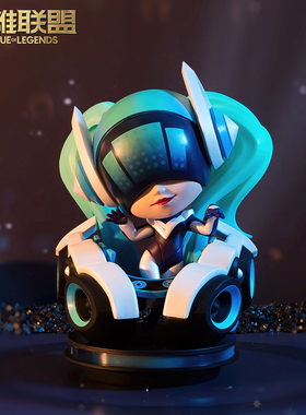 英雄联盟 LOL  DJ娑娜手办 人气手办现货返场 游戏周边摆件