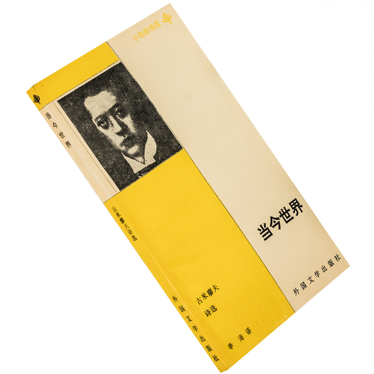 当今世界 古米廖夫诗选 小白桦诗库 1991外国文学版 书籍老版珍藏