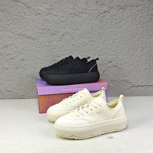 2026夏季 透气厚底休闲运动鞋 新款 女帆布鞋 岩石鞋 欧美尾货撤柜女鞋