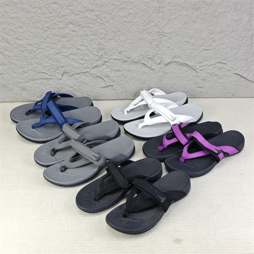 夏季防滑沙滩女人字拖运动休闲鞋