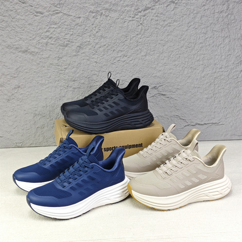 女鞋防滑耐磨减震厚底马拉松跑鞋