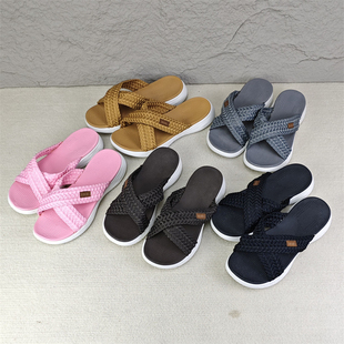 外贸拖鞋 越南沙滩网红足弓拖 女外穿ins潮夏季 女士防滑运动凉拖鞋