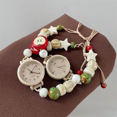糖果色手链手表女孩小仙女风学生
