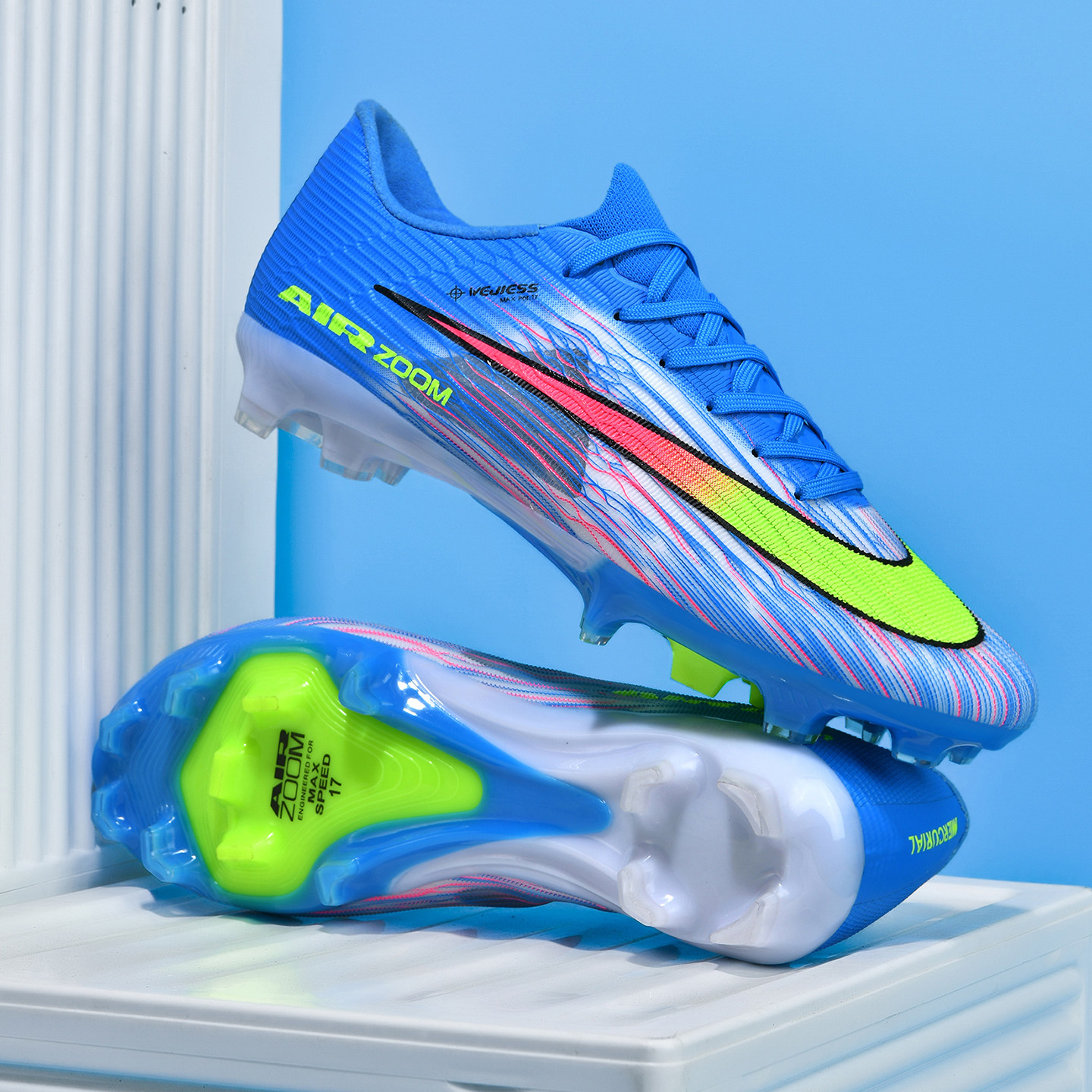 C罗刺客17足球鞋TF碎钉AG长钉男女成人学生青少年儿童比赛训练鞋