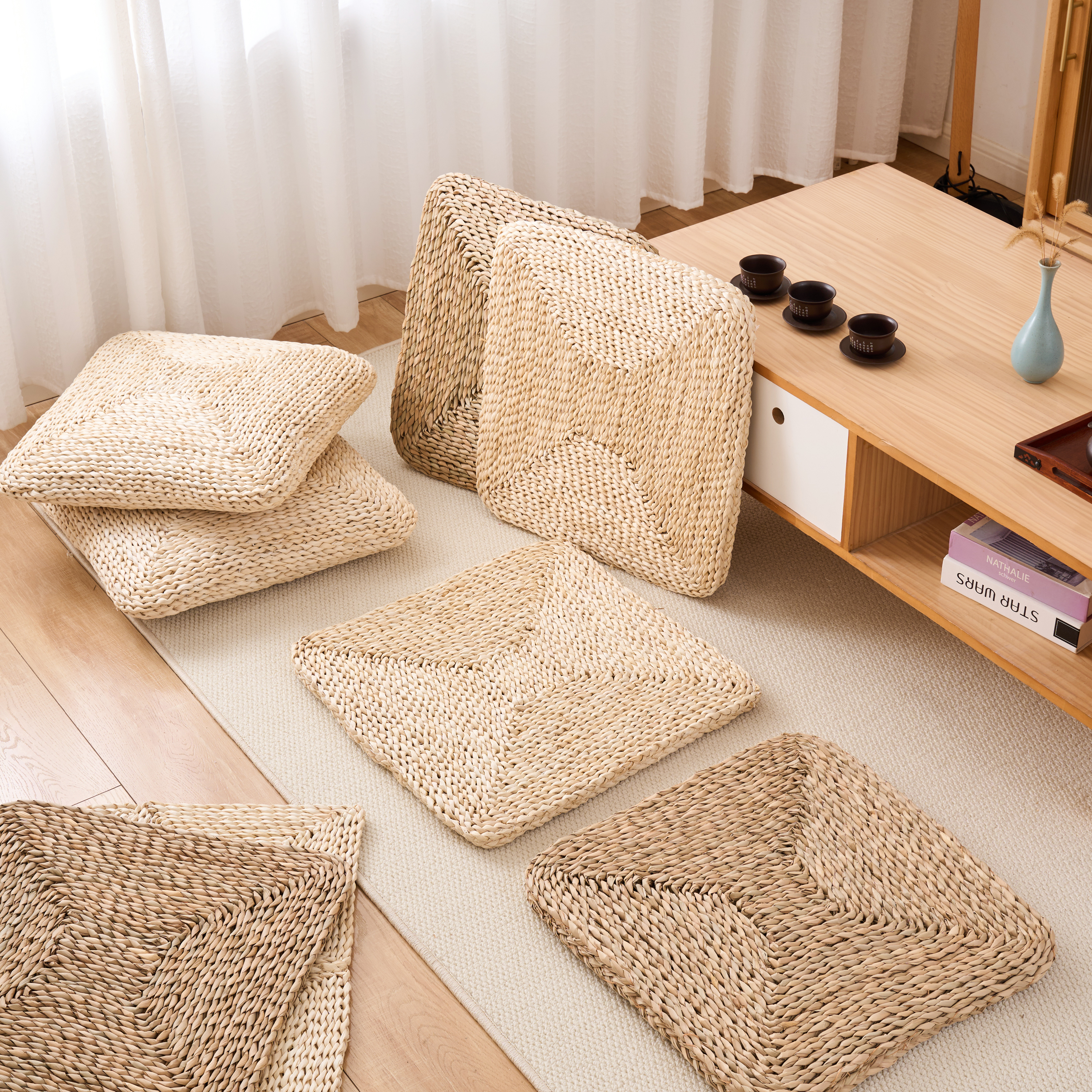 草蒲团坐垫地上坐墩榻榻米打坐