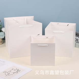 超大正方形礼物鲜花手提袋蛋糕烘培盆栽礼品袋喜糖纸袋玩偶包装袋