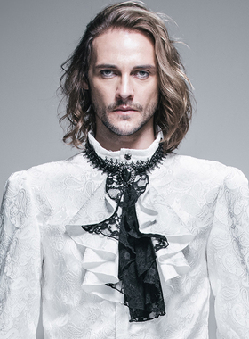 ╋魔叹╋DEVILFASHION歌特GOTHIC复古宫庭领结领围领花 AS02701,2