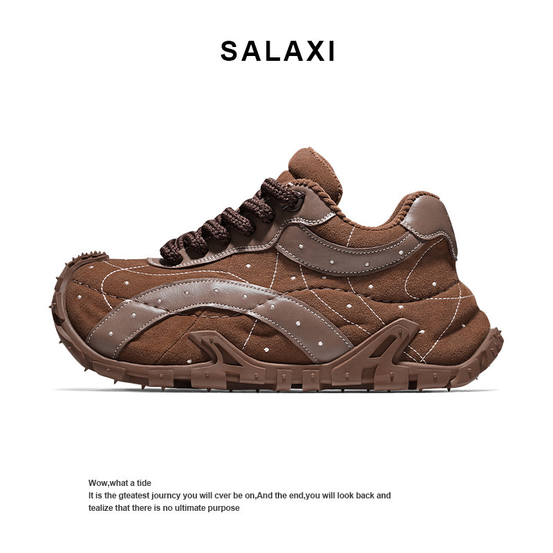 Salaxi/莎莱茜掠夺者老爹鞋百搭男女款时尚厚底增高运动休闲鞋,流行男鞋,老爹鞋,淘宝优惠券,粉丝福利购,淘宝优惠卷