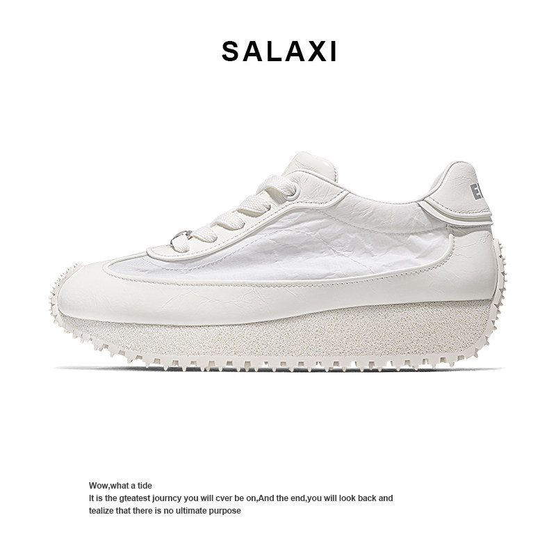 Salaxi/莎莱茜透气小白鞋图片