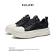 增高厚底板鞋 Salaxi 大胖丁百搭休闲鞋 大头鞋 莎莱茜男鞋 秋冬新款