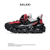 莎莱茜复古时尚 百搭运动休闲鞋 男女同款 Salaxi 轮胎厚底老爹鞋